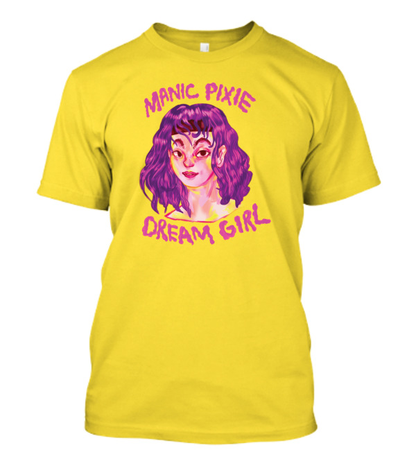 Manic Pixie Dream Girl Portrait T-Shirt