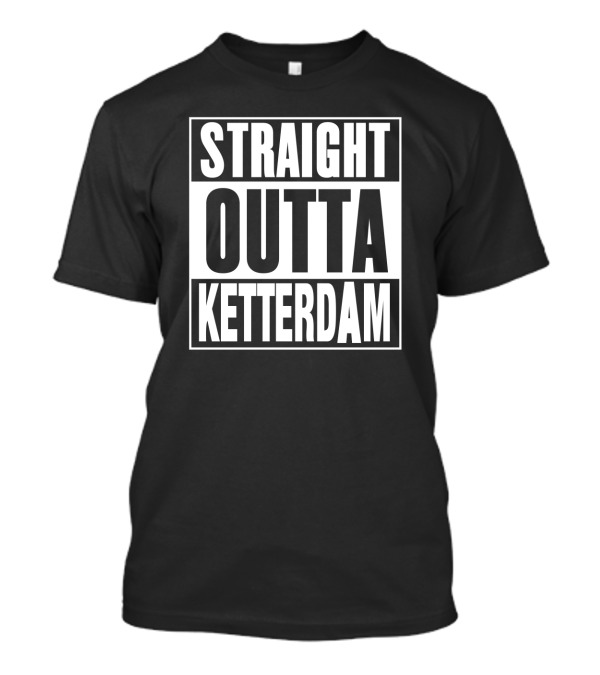 Straight Outta Ketterdam Kaz Brekker Six Of Crows Shadow And Bone Fan Merch T-Shirt