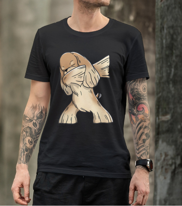 Cocker Spaniel Dab Pose Dance Move T-Shirt