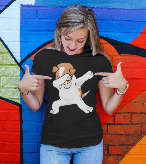 Dabbing Jack Russell Terrier Dab Dance Pose T-Shirt