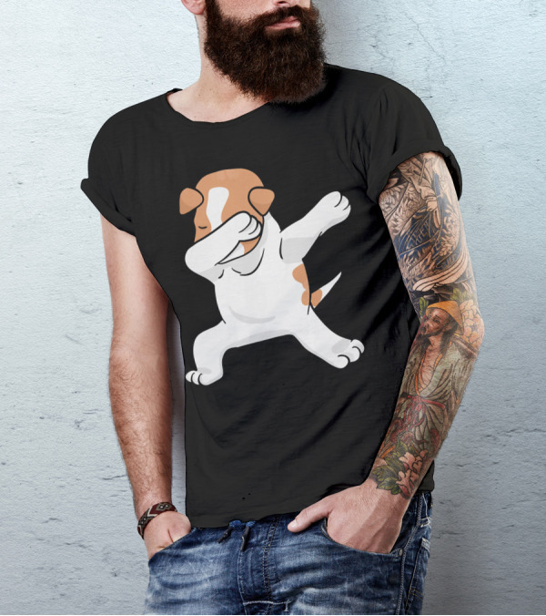 Dabbing Jack Russell Terrier Dab Dance Pose T-Shirt