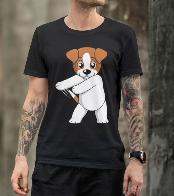 Jack Russell Terrier Dog Floss Dance Flossing T-Shirt