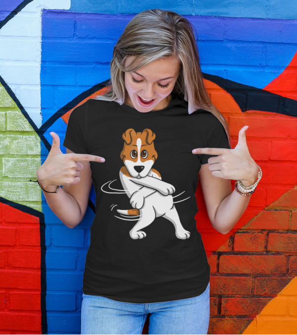 Jack Russell Terrier Dance Move Spin Trend T-Shirt