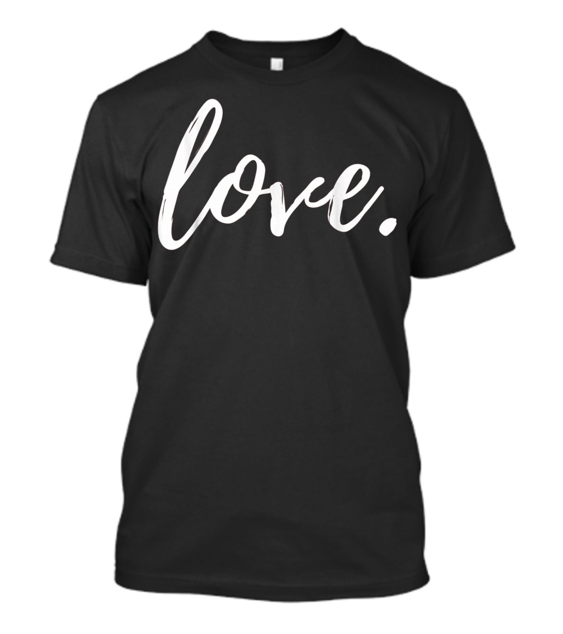 Cute Cursive Love Valentines Day Love T-Shirt
