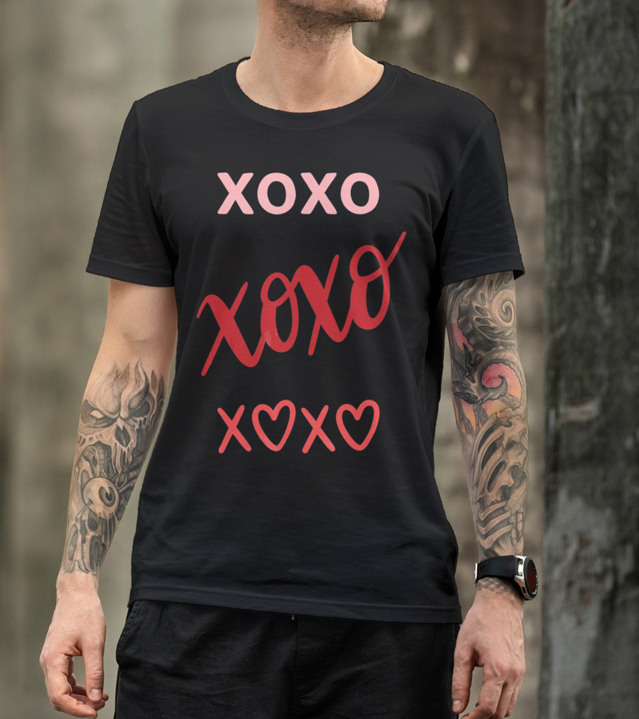 Cute Valentine XOXO Heart XOXO Valenti T-Shirt