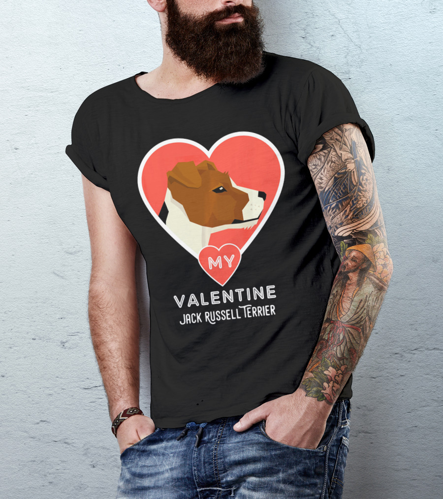 My Valentine Jack Russell Terrier T-Shirt