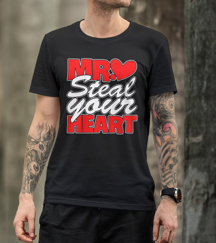 Kids Mr. Steal Your Heart Toddler T-Shirt