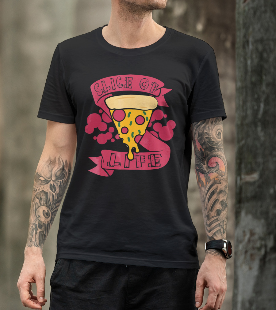 Slice Of Life Pizza Valentine's T-Shirt