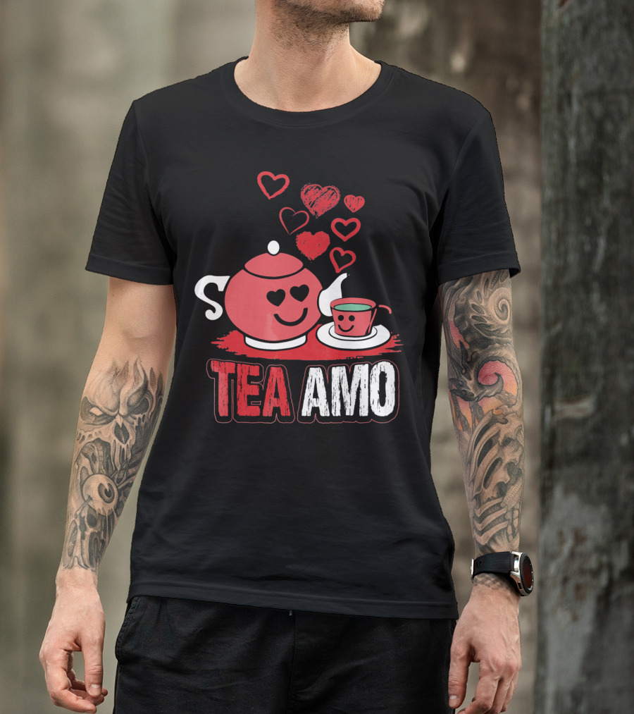 Tea Amo Truth Tea Sis Sommelier Valentines Day T-Shirt