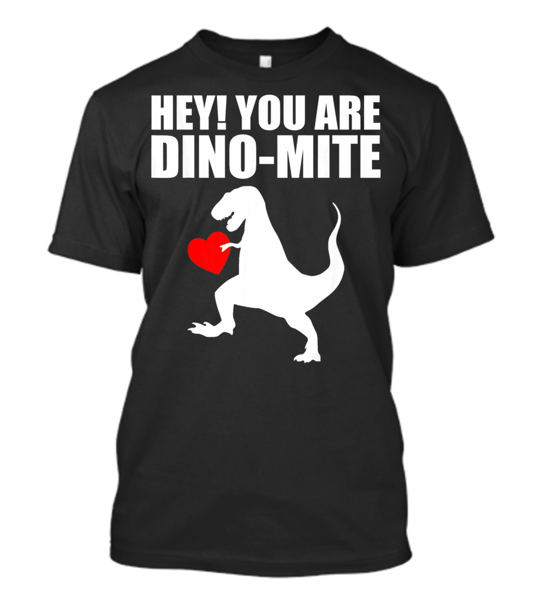 HEY YOU ARE DINO-MITE Valentine Dinosaur T-Shirt