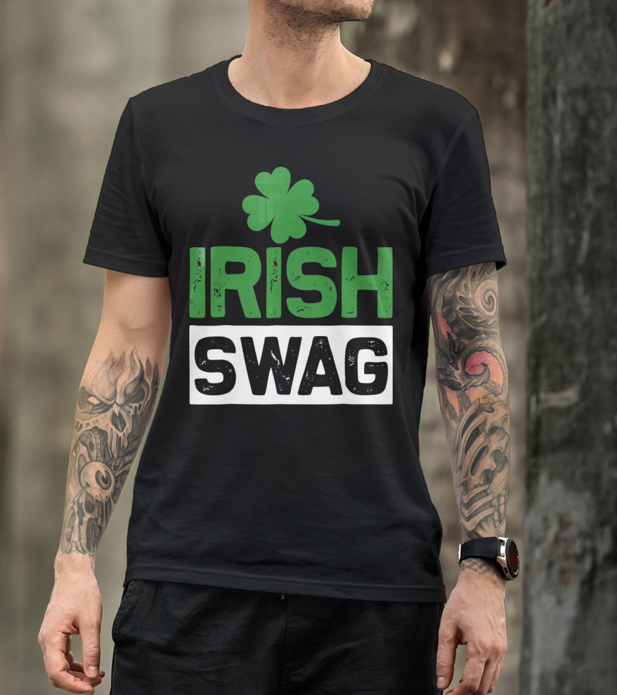 Irish Shamrock Swag T-Shirt
