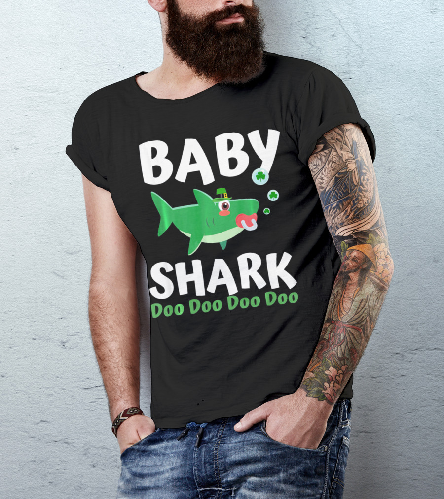 Baby Shark Doo Doo Doo Doo Irish T-Shirt