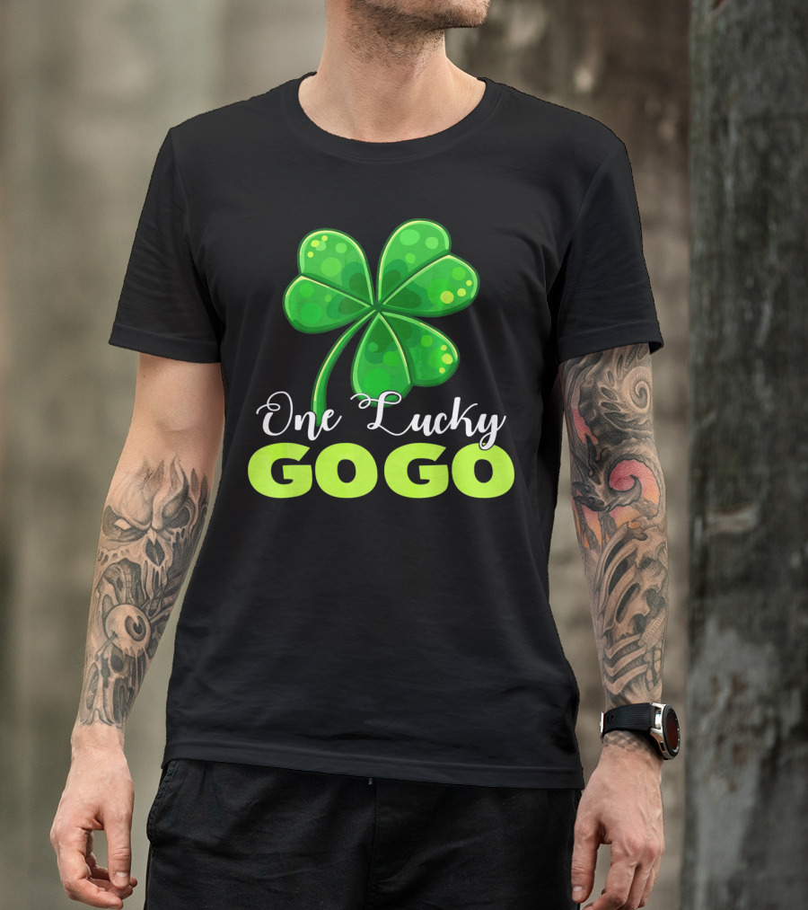 One Lucky Gogo Clover T-Shirt