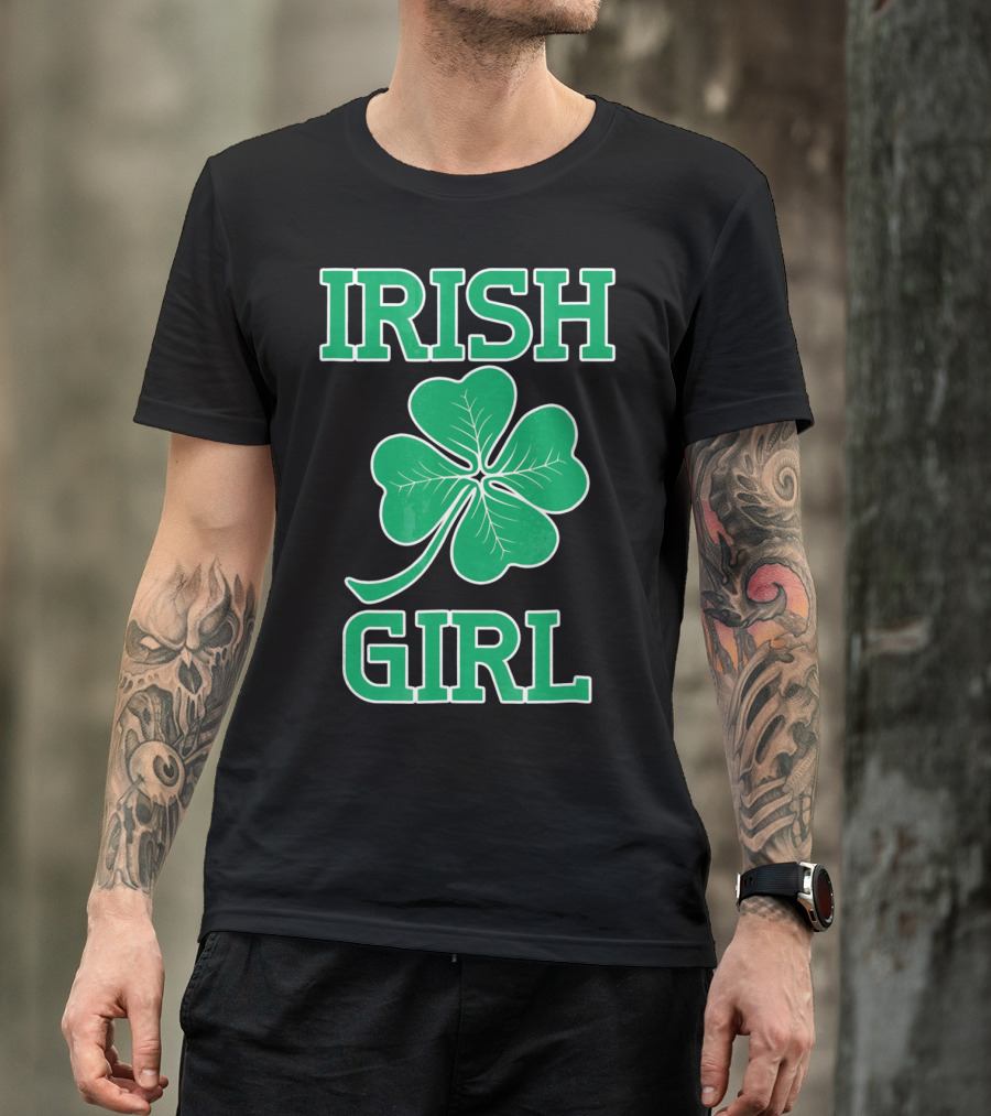 Irish Girl Shamrock St. Patrick's Day T-Shirt