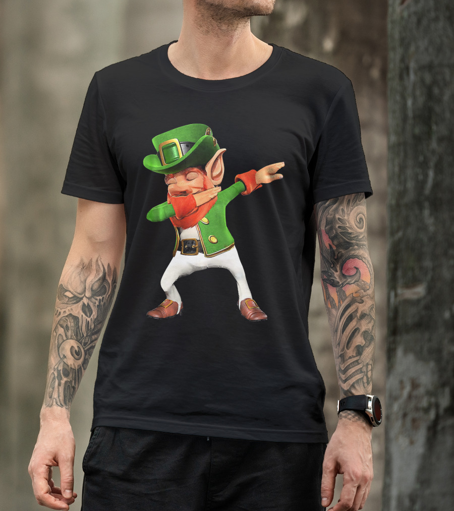Dabbing Leprechaun St Patrick's Day T-Shirt