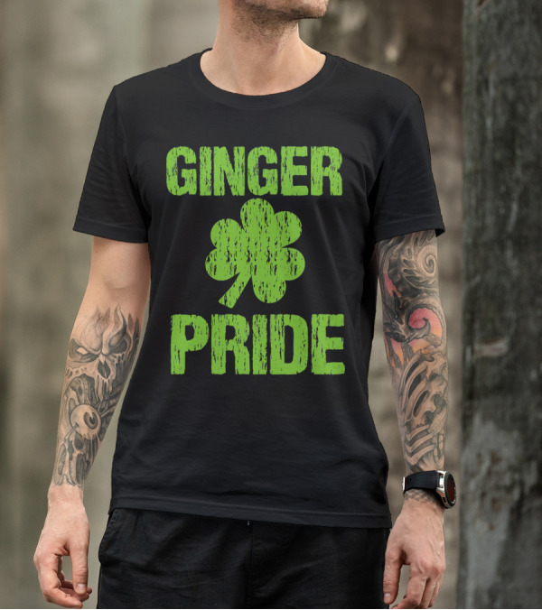 Ginger Pride Shamrock St. Patrick's Day Iconic T-Shirt