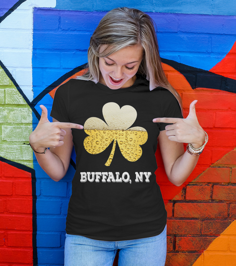 Buffalo NY Shamrock Beer T-Shirt