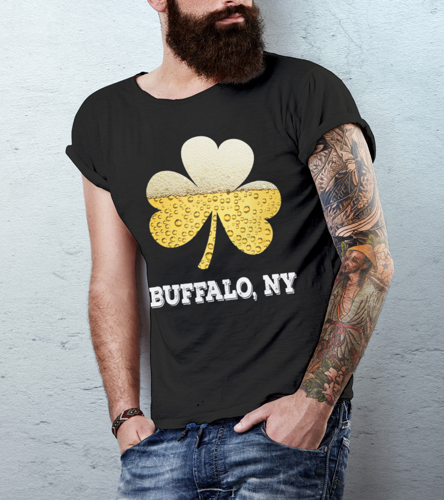 Buffalo NY Shamrock Beer T-Shirt