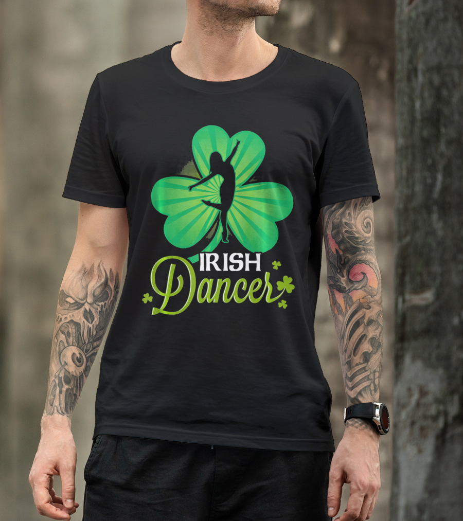 Irish Dancer Shamrock T-Shirt
