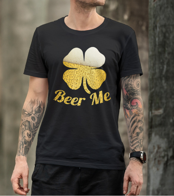Beer Me Shamrock Bubbles T-Shirt