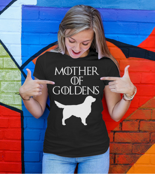 Mother Of Goldens Cute And Unique White T-Shirt