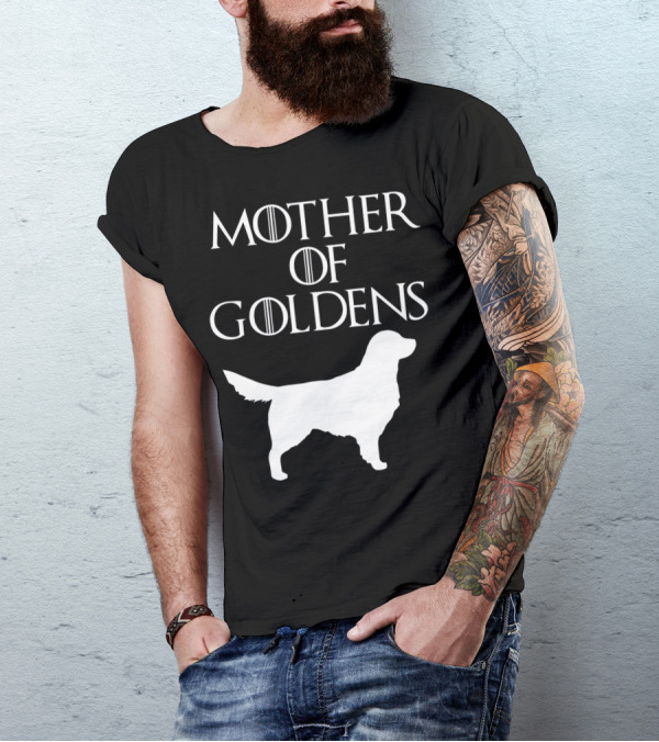 Mother Of Goldens Cute And Unique White T-Shirt