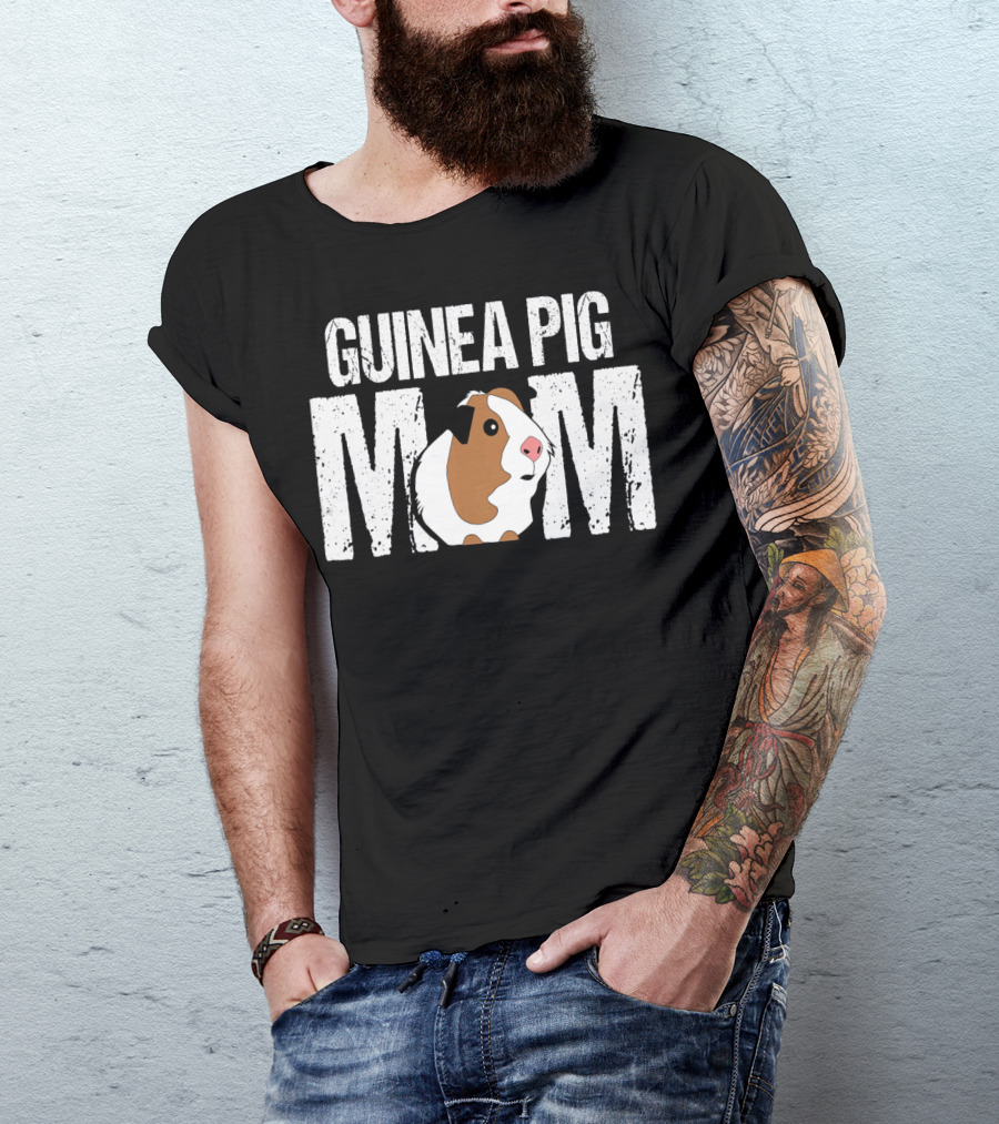 Guinea Pig Mom Funny Cute Pet Lover T-Shirt
