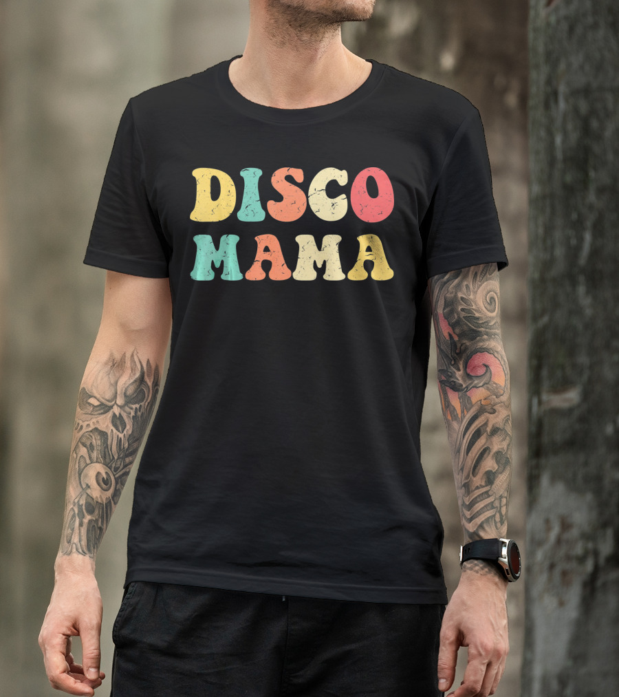 DISCO MAMA 1970s Disco Queen T-Shirt