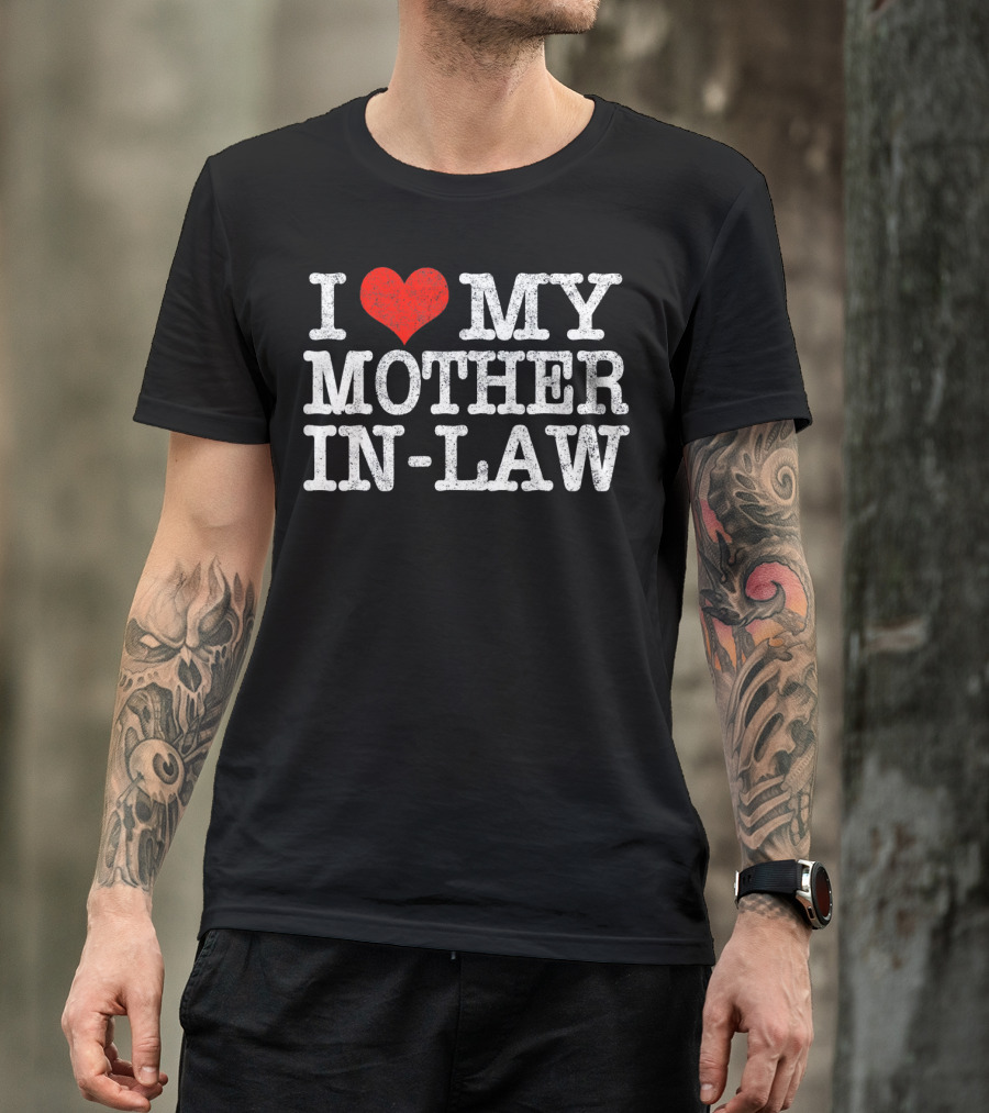 I Heart My Mother In-Law T-Shirt
