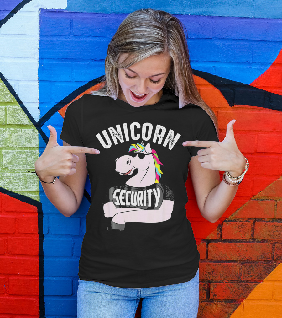 Unicorn Security Shirt For Men Fana T-Shirt