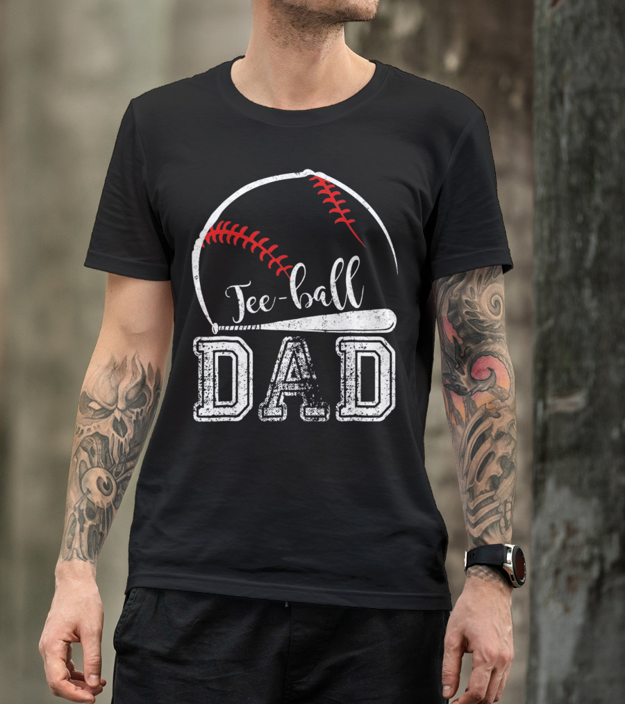 Tee-Ball Dad Mens Sport T-Shirt