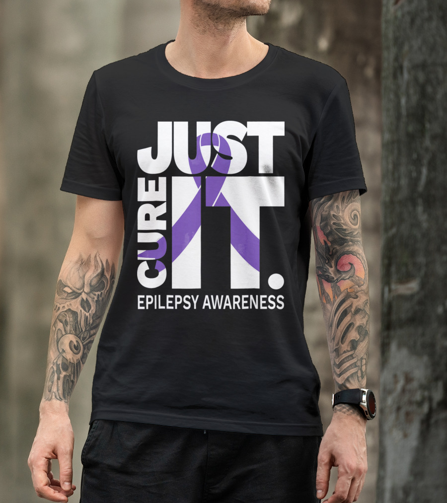 JUST CURE IT EPILEPSY AWARENESS T-Shirt
