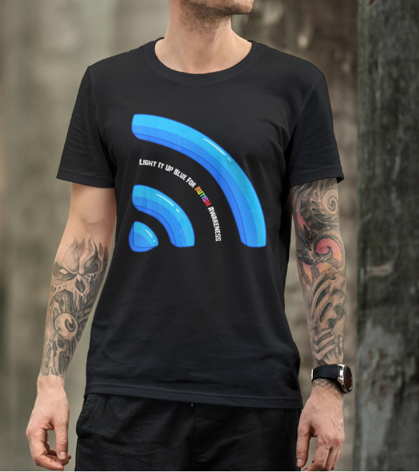 LIGHT IT UP BLUE FOR AUTISM AWARENESS T-Shirt