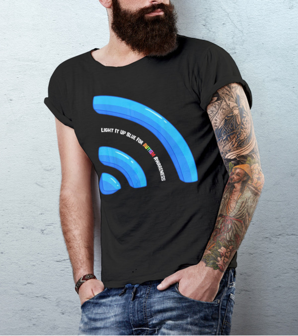 LIGHT IT UP BLUE FOR AUTISM AWARENESS T-Shirt
