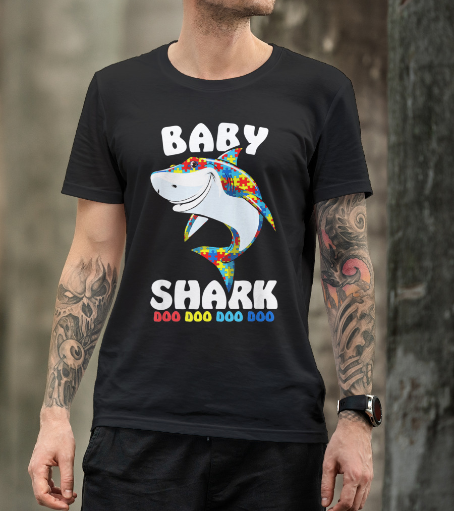 Baby Shark Doo Doo Doo Doo Puzzle Birthday T-Shirt