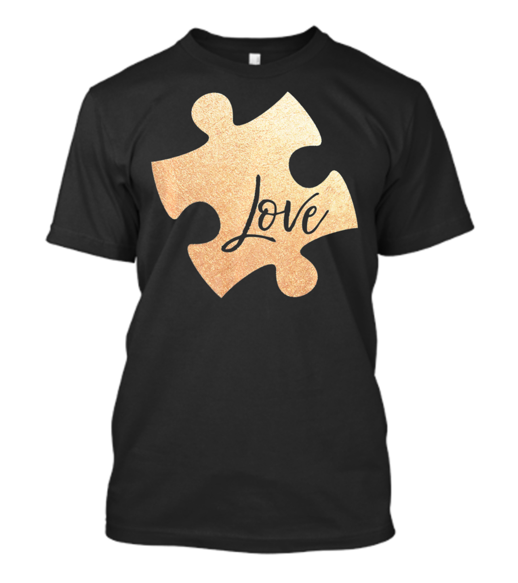 Autism Love Puzzle Piece Autism Awareness T-Shirt