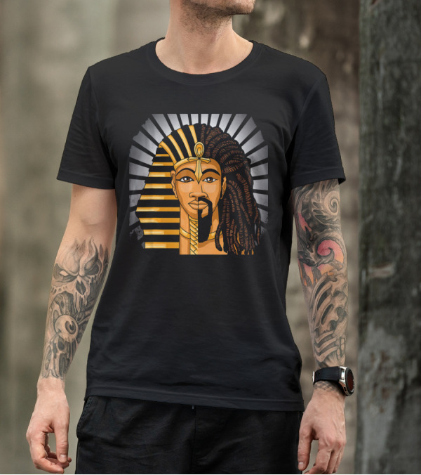 Pharaoh Dashiki Educated King Men Iconic T-Shirt