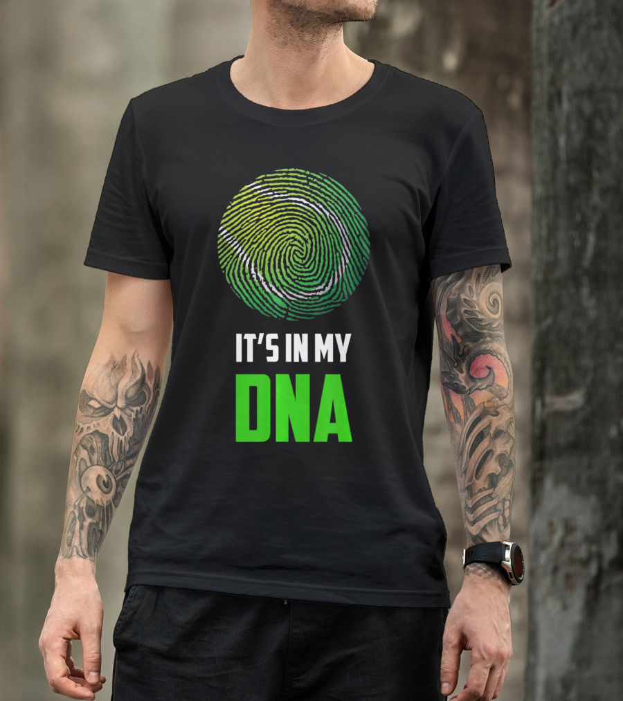 It's In My DNA Tennis Fingerprint T-Shirt