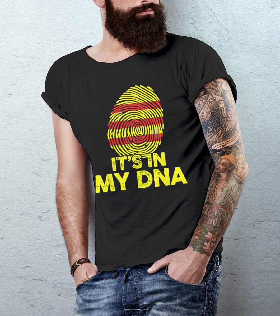 It's In My DNA Vietnam Fingerprint T-Shirt