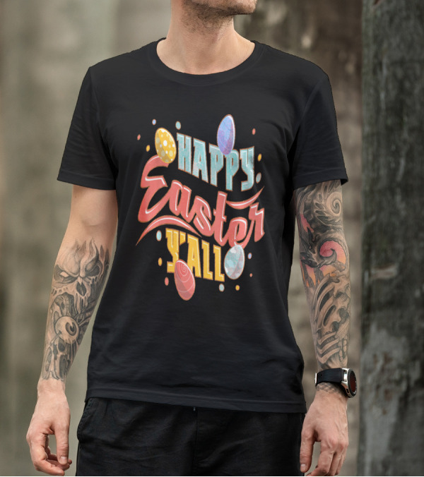 Happy Easter Y'all Outfits Men T-Shirt