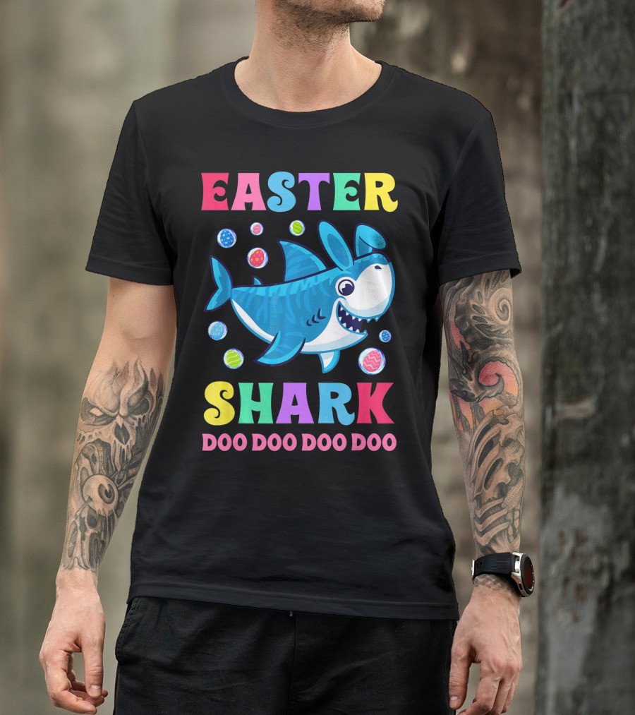 Easter Shark Doo Doo Doo Doo T-Shirt