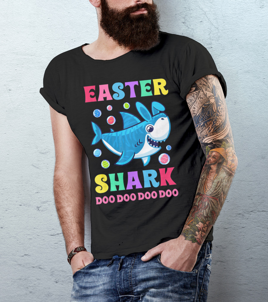 Easter Shark Doo Doo Doo Doo T-Shirt