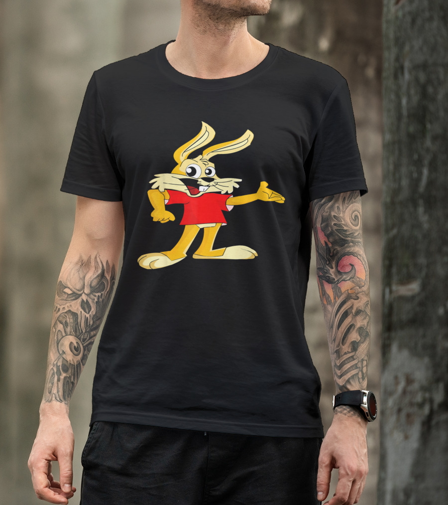Rabbit Bunny Easter Cartoon Character T-Shirt