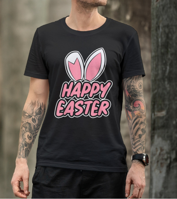 Happy Easter Bunny Ears T-Shirt
