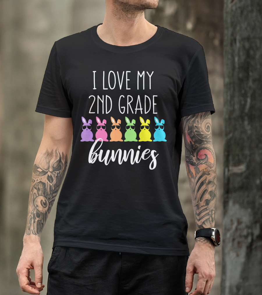 I Love My 2nd Grade Bunnies T-Shirt