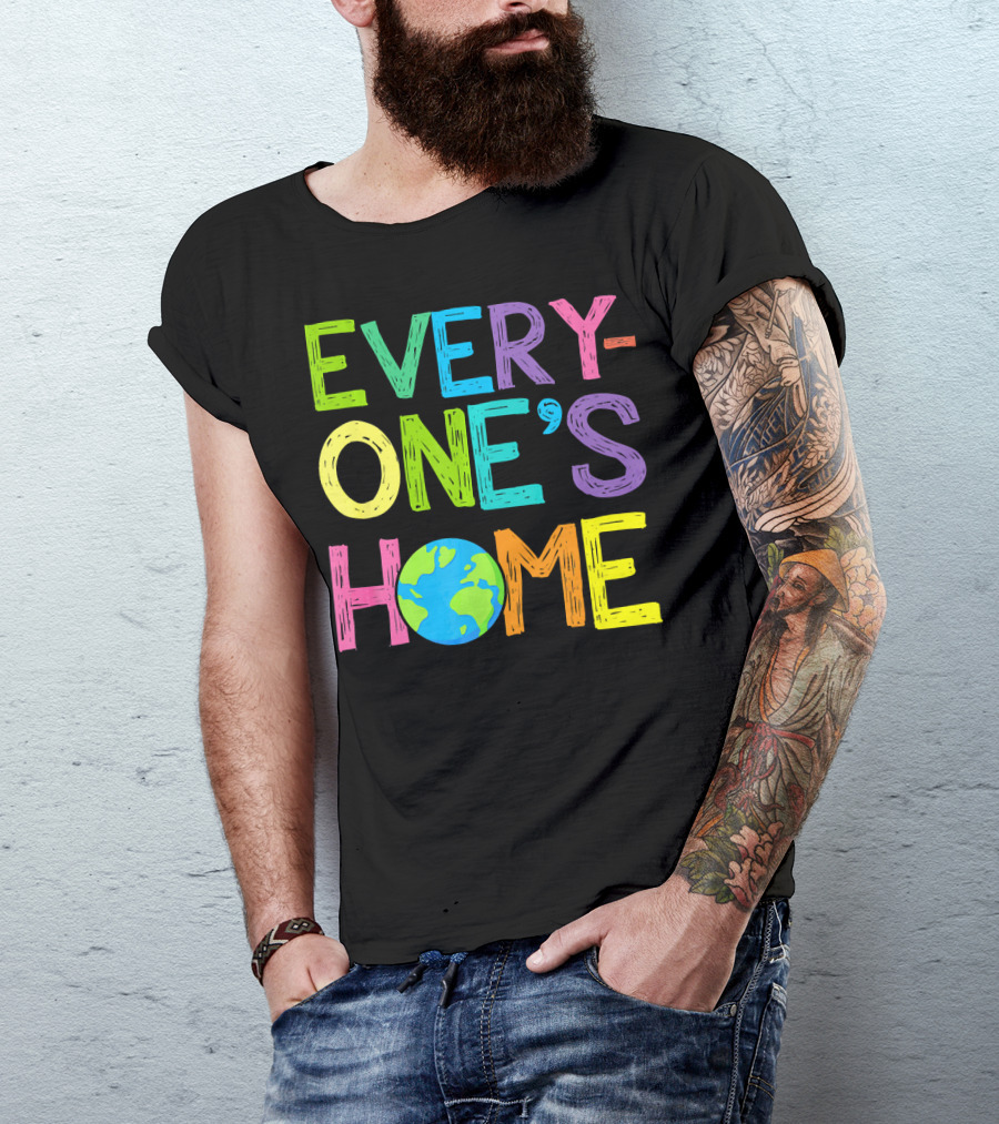 Earth Day Everyone's Home Planet T-Shirt