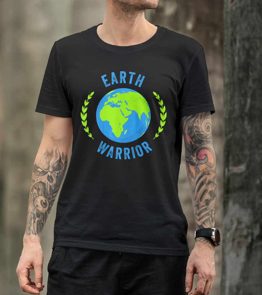 Earth Warrior Global Climate Strike Warm T-Shirt