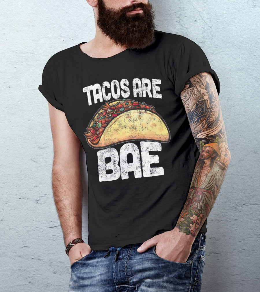 Tacos Are Bae Taco Lover Cinco De Mayo T-Shirt