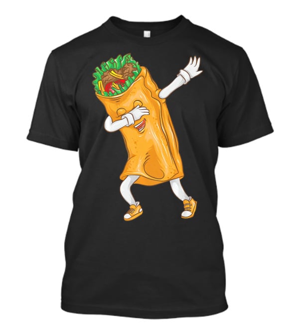 Cinco De Mayo Dabbing Burrito Cool Taco Party T-Shirt
