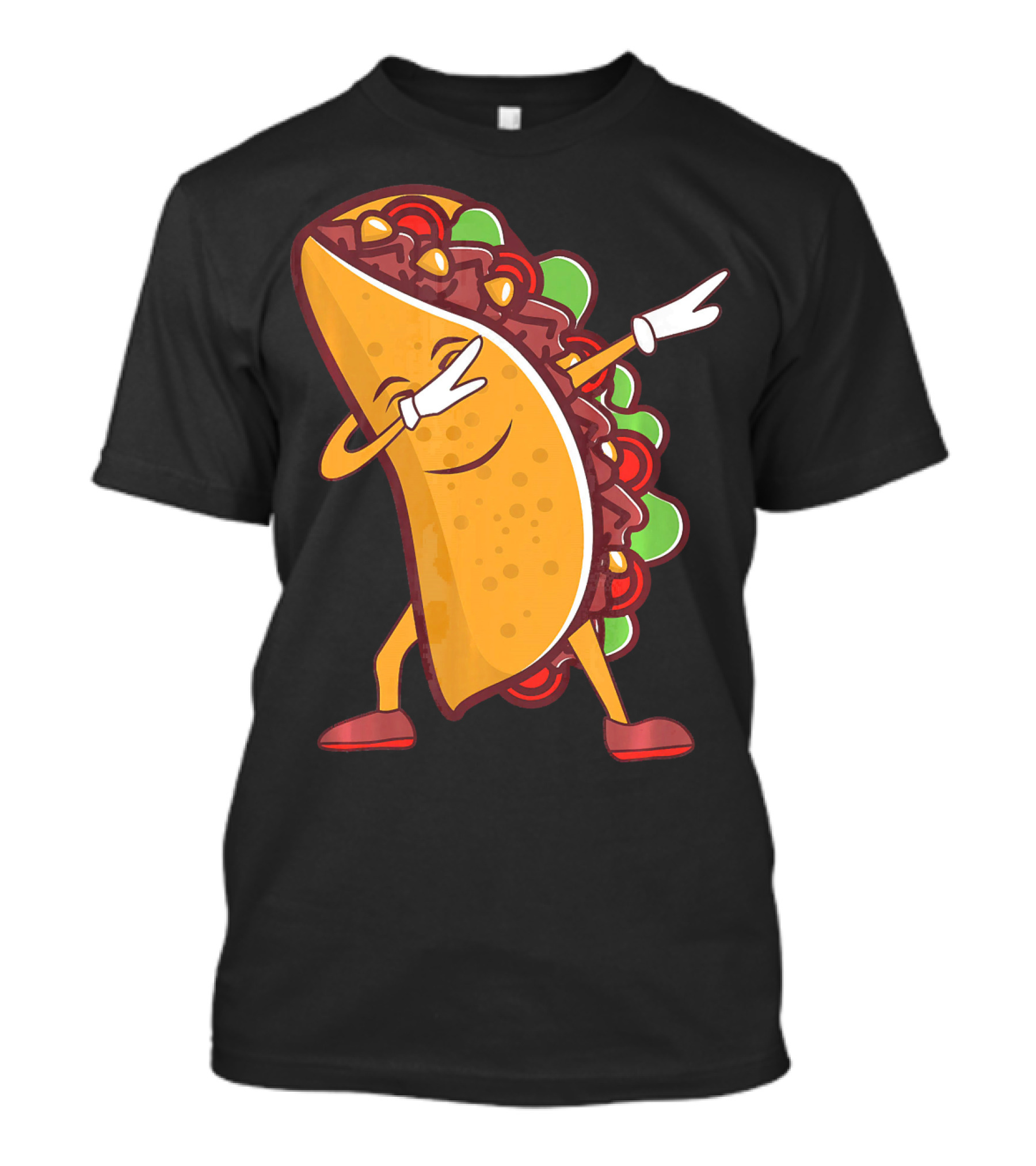 Dabbing Taco Cinco De Mayo Mexican Food T-Shirt